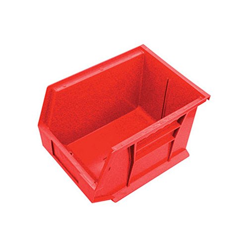 Quantum Storage Bin 10-3/4  L, I.D.:10  Lx6-9/16  Wx6-3/4  H Red Carded
