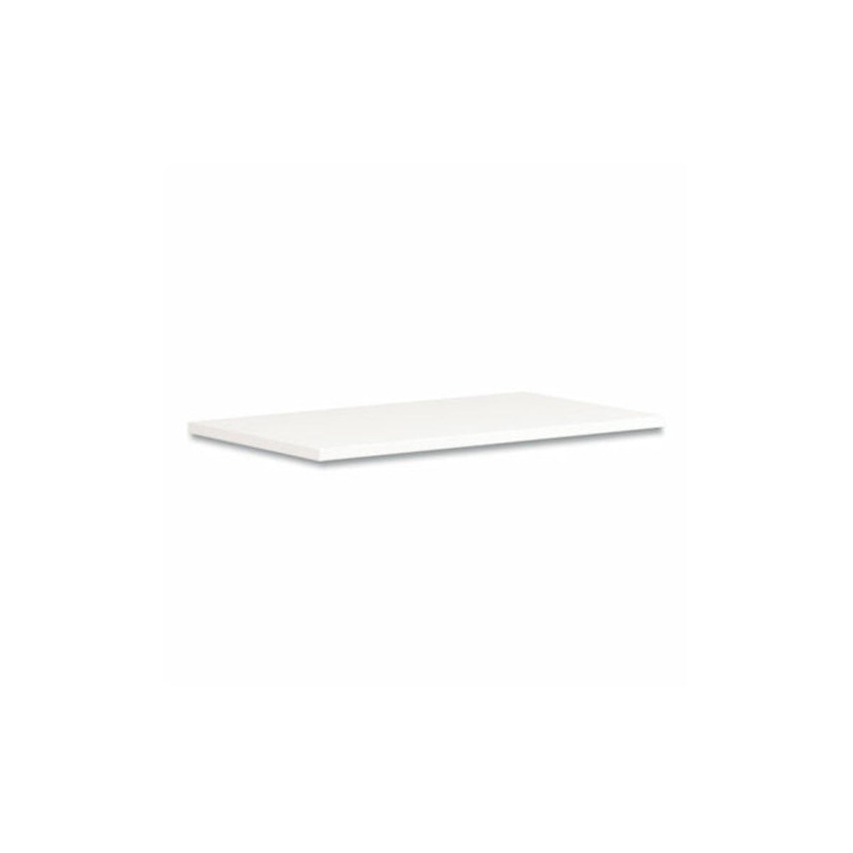 HON Coze Table Desk Rectangle Worksurface Top, 42 x 24, White