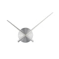 Timelike 3D Clock Hands, DIY Large Clock Hands Needles Wall Clocks 3D Home Art Decor Quartz Clock Mechanism Accessories (Silver)