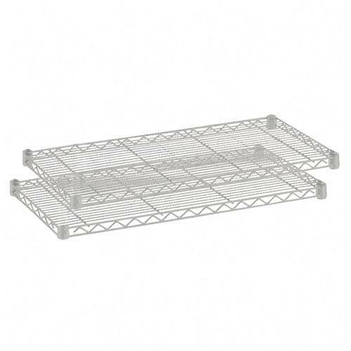Industrial Wire Extra Shelves (18&quot; X 48&quot; Shelves) Color: Metallic Gray
