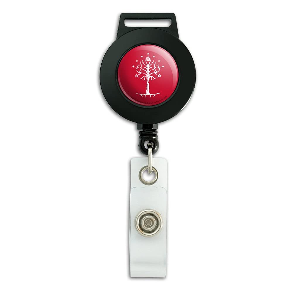 The Lord Of The Rings Tree Of Gondor Lanyard Retractable Reel Badge Id Card Holder
