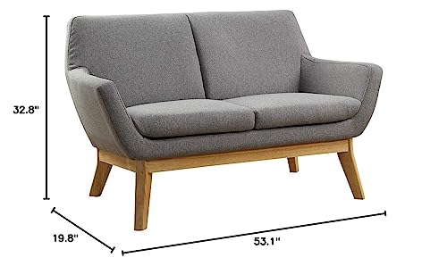 Lorell LLR68962 Quintessence Collection Loveseat Sofa