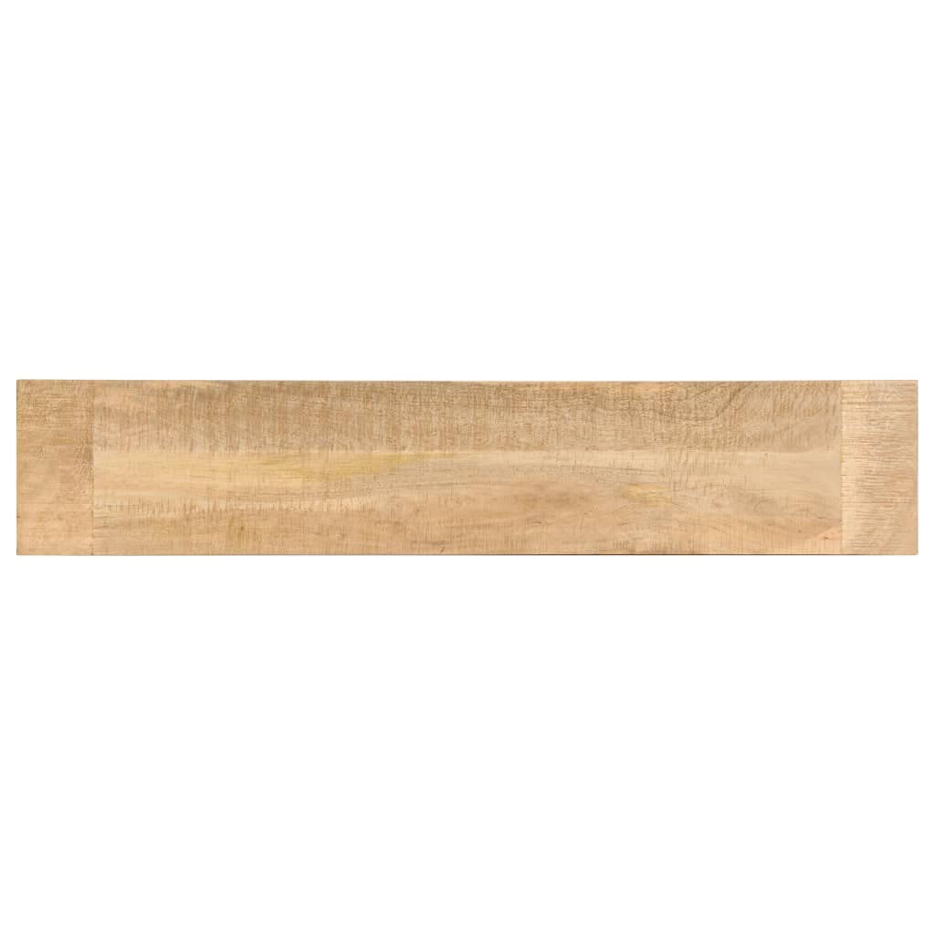 vidaXL Hall Bench 63&quot;x13.8&quot;x17.7&quot; Solid Mango Wood
