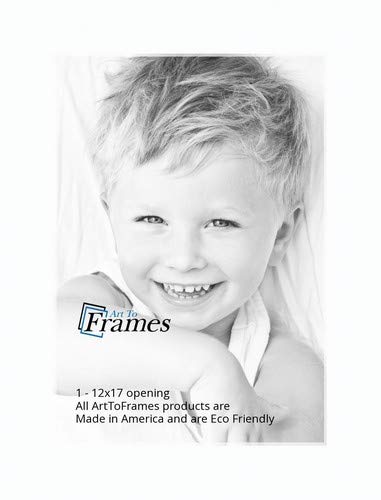 12x17 Smooth White / Super White Custom Mat for Picture Frame with 8x13 opening size (Mat Only, Frame NOT Included)
