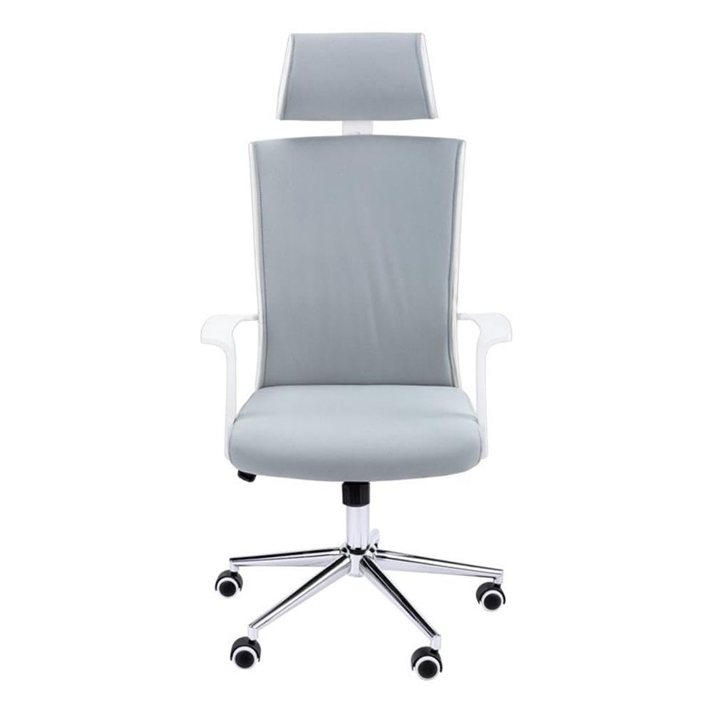 Monarch Specialties I 7301 Office Chair, Adjustable Height, Swivel, Ergonomic, Armrests, Computer Desk, Work, Metal, Mesh, White, Chrome, Contemporary, Modern