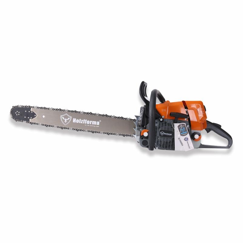 Farmertec 71Cc Holzfforma G444 Gasoline Chain Saw Power Head With 28Inch Bar And Chain