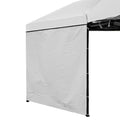 Mqoutdoor Lightweight Sidewalls For 10X10 Canopy Tent Silver Coated Side Walls With Tie Rope 1 Piece, Silver White
