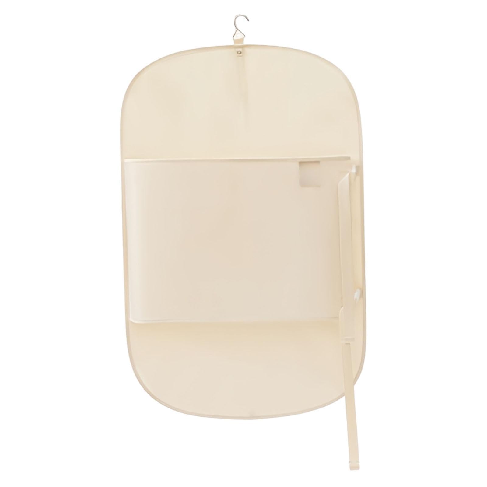 Zoomella Closet Clothes Press Board Organizer Accessory Hanging Clothes Storage Plate Beige|Closet Organizers|Home & Garden