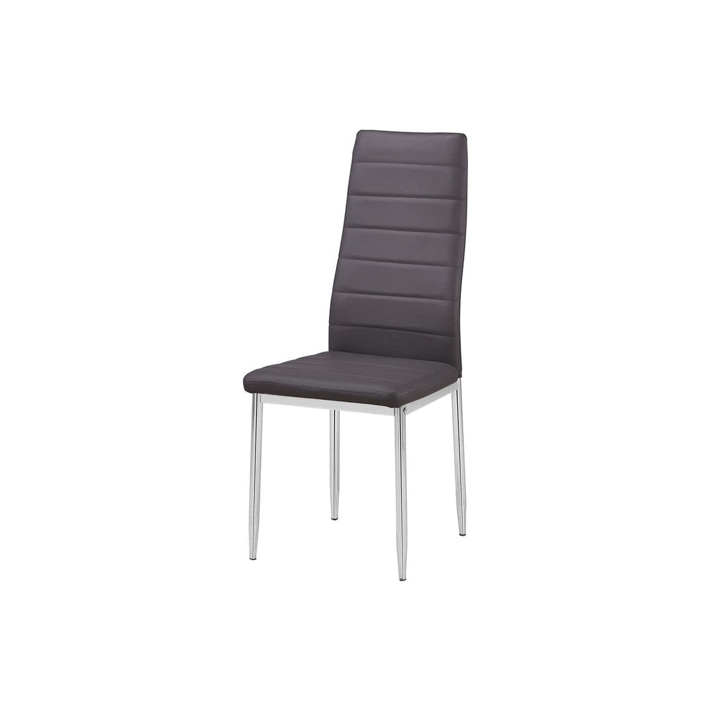 Best Master Furniture Trina Modern Living Parson Chairs, Set Of 2, Grey