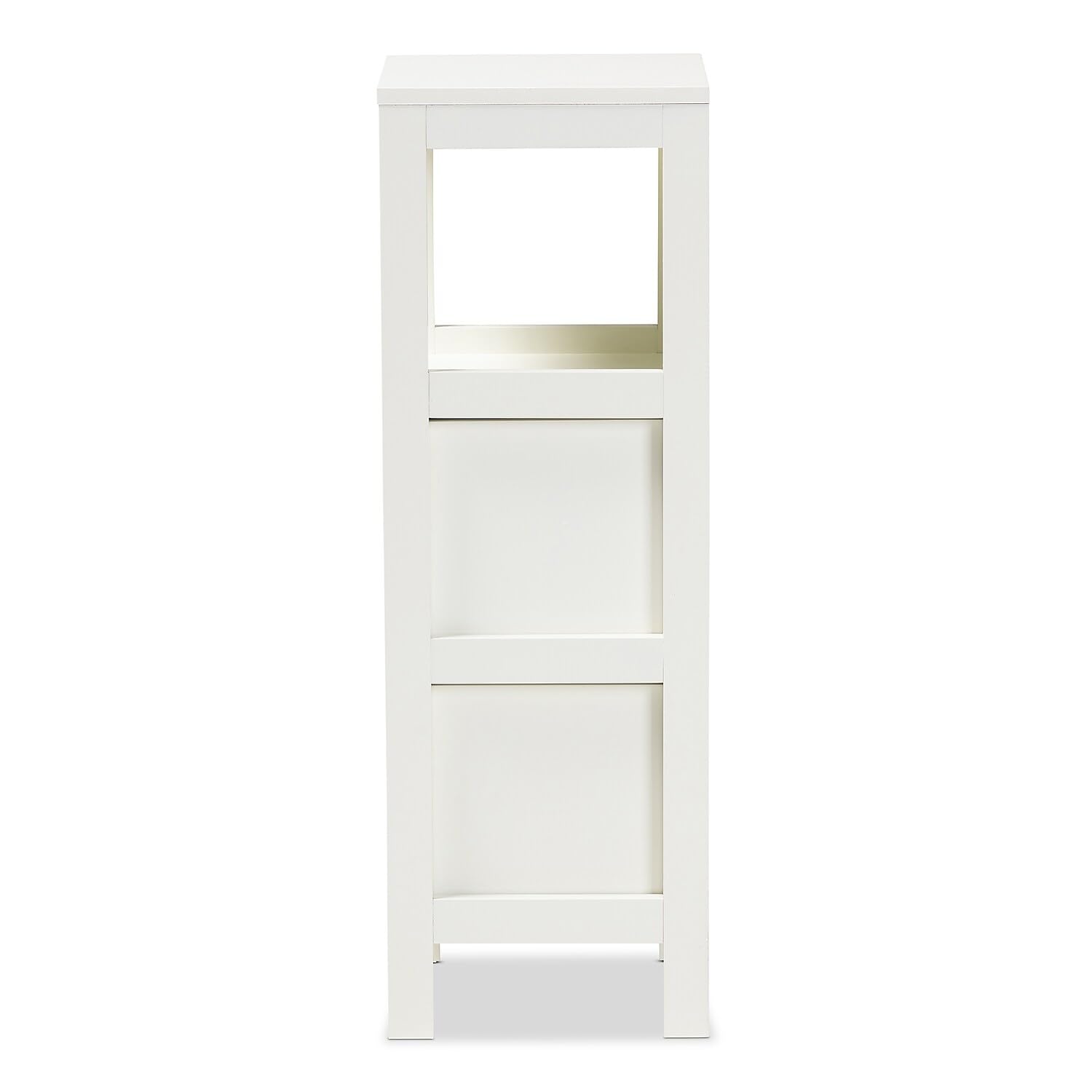 Baxton Studio Reuben 2-Drawer Wood Storage Cabinet - Thumbnail 4