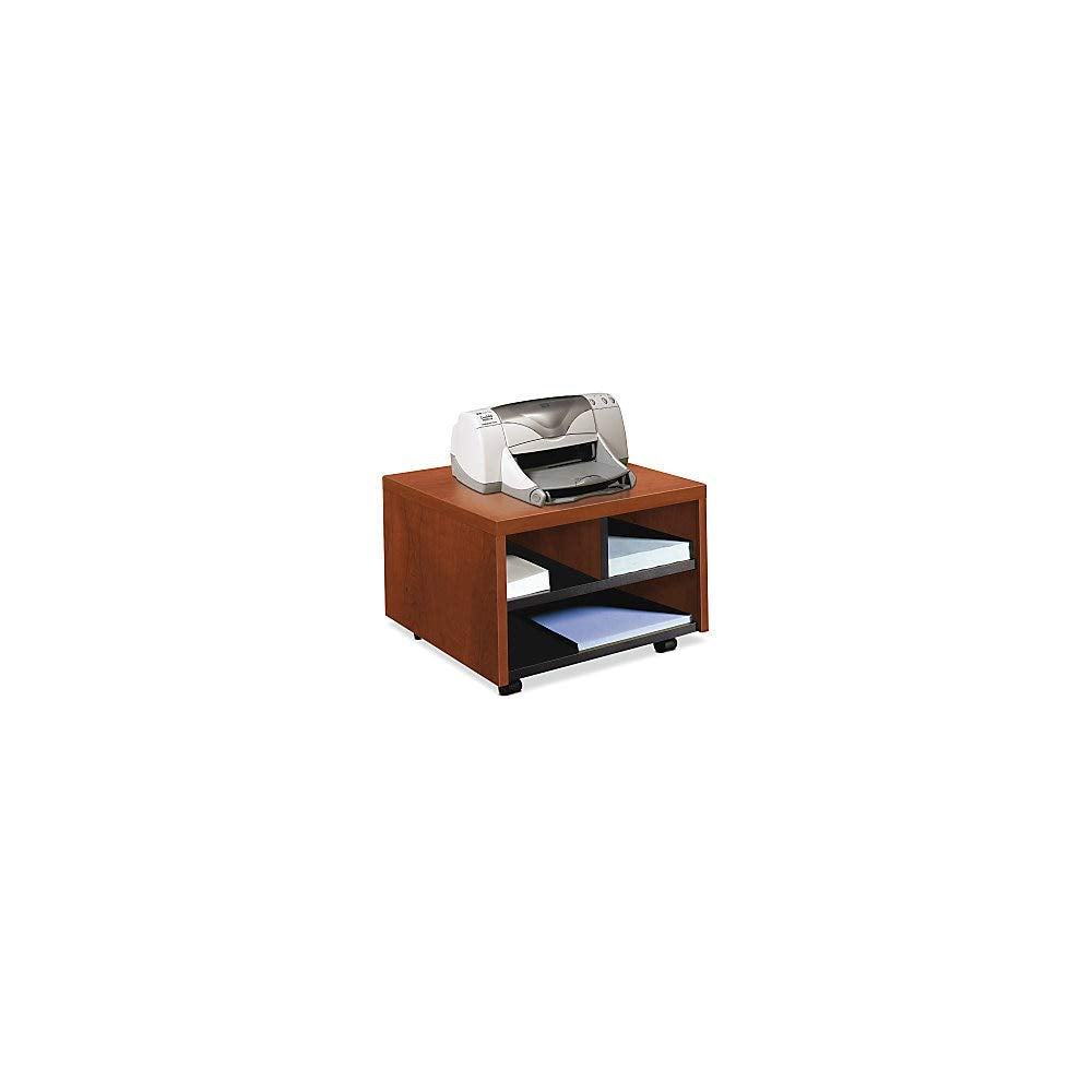 Hon 10500 Series Mobile Printer Cart - 19.8&quot; Width X 14.1&quot; Depth X 20&quot; Height - Cognac