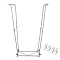 viterlight Trash Bag Holder, Metal Garbage Bag Holder, 30-45 Gallon Portable Trash Bag Holder Stand, Multi-use Leaf Bag Holder f