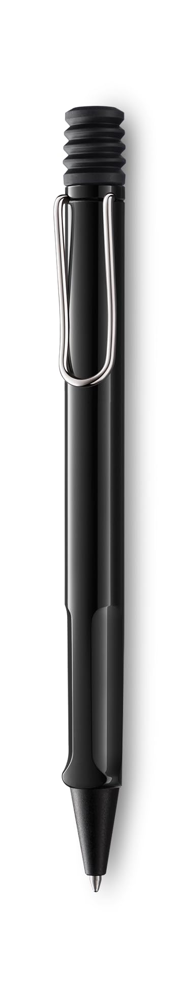 Lamy Safari Black - Ballpoint Pen With Ergonomic Grip & Line Width M - For Pleasant Long Writing - Made Of Robust Asa Plastic -