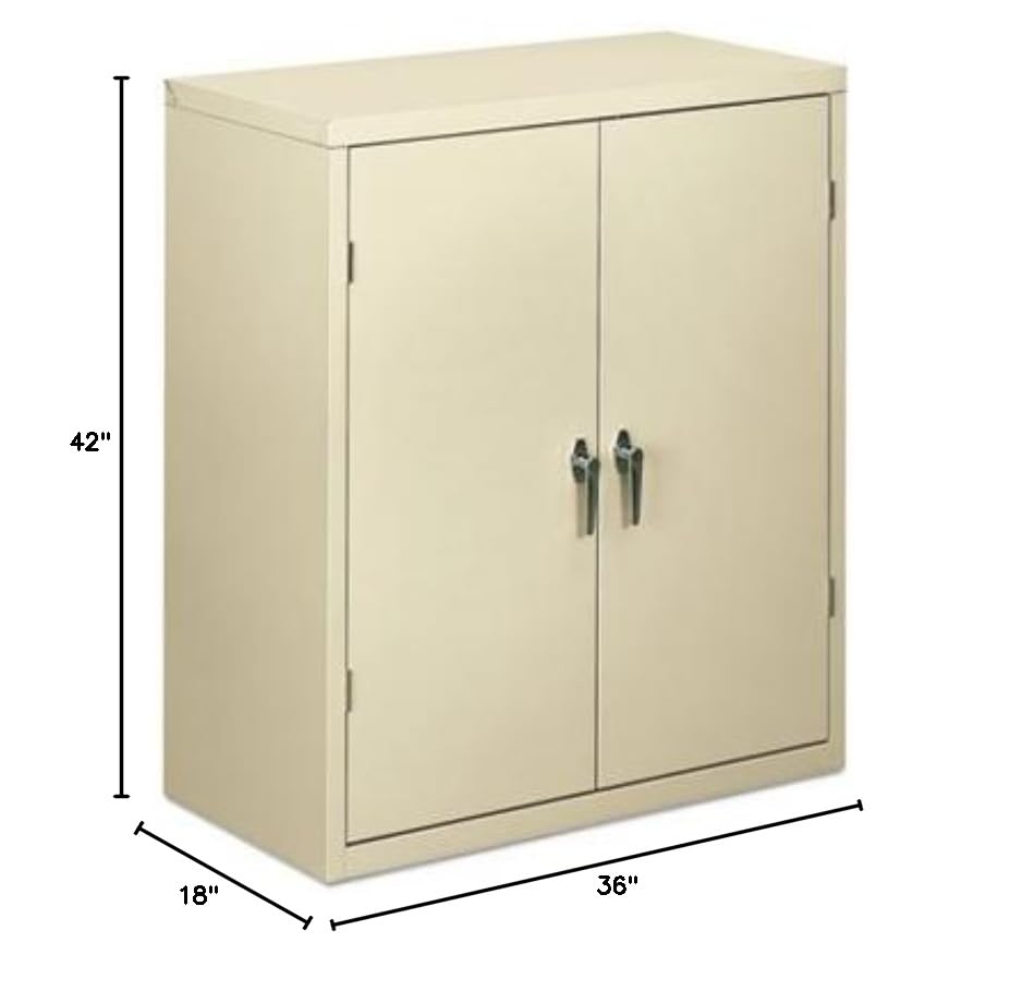 Two Shelf Steel Storage Unit Finish: Putty