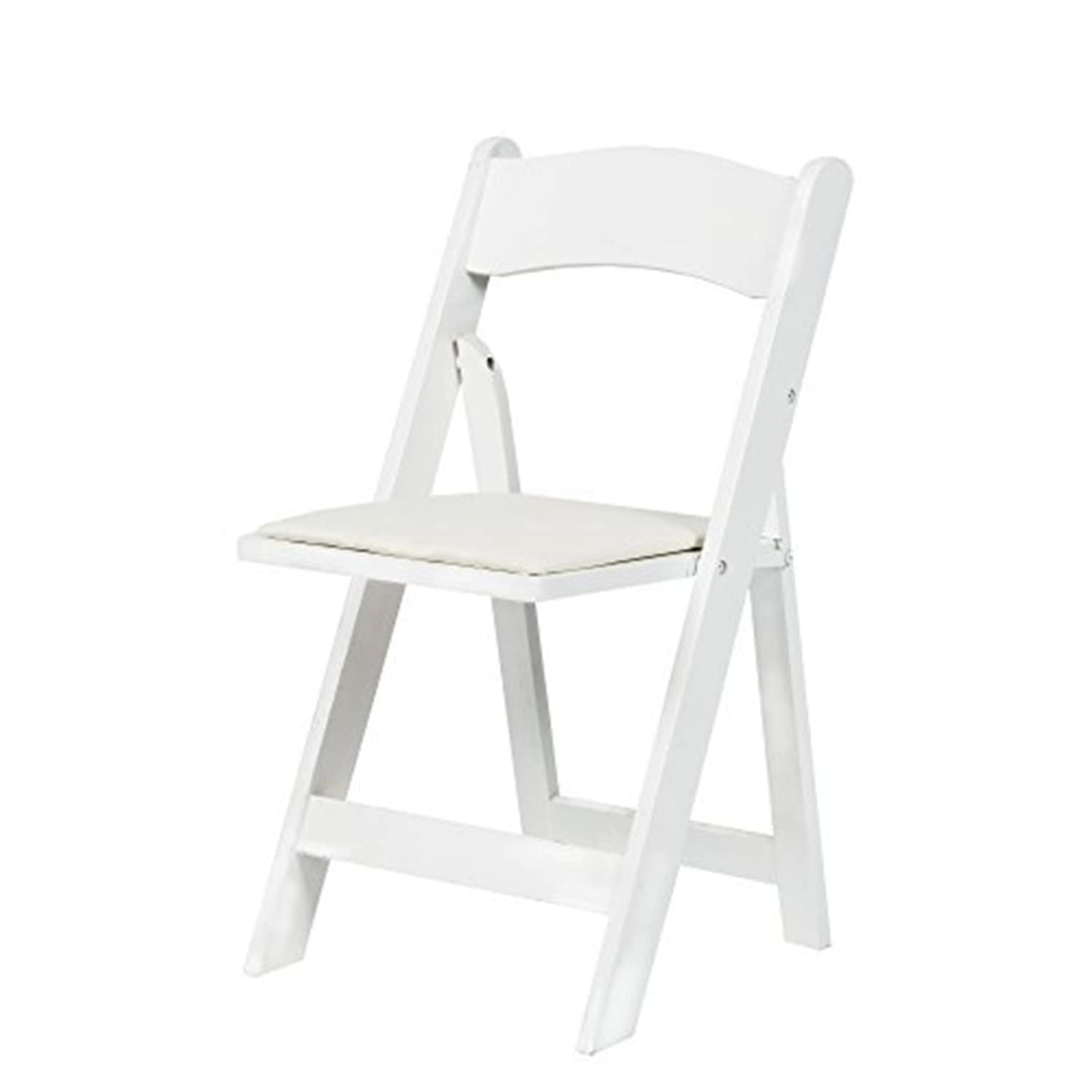 Commercial Seating Products American Classic Wood Folding Chair, White