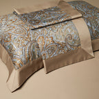 CasaFoyer 140TC Cotton Satin Digital Printed Four-piece Bedding Set