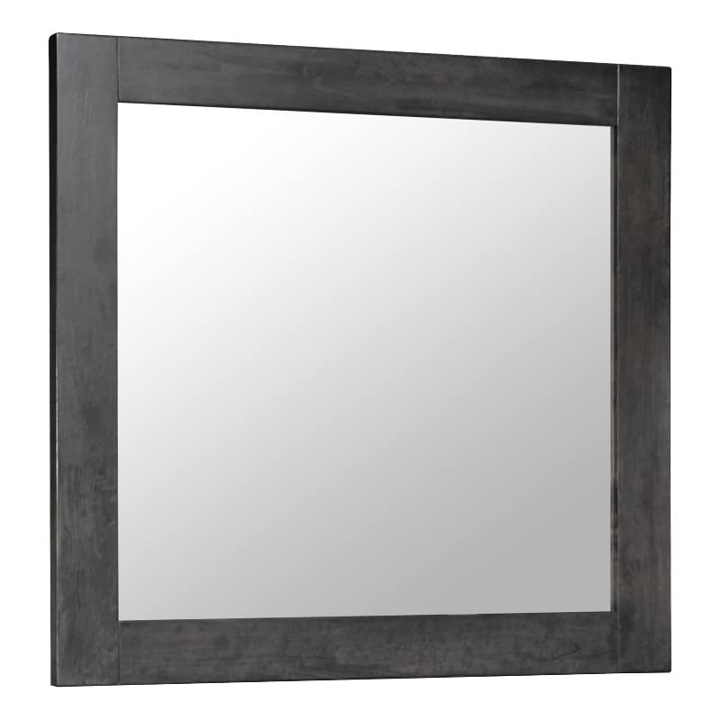 Coaster Lorenzo 37&quot; X 40.25&quot; Rectangular Wood Dresser Mirror In Gray