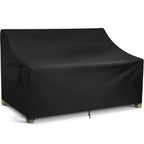 Wleafj Patio Sofa Cover Waterproof, 3-Seater Outdoor Sofa, Heavy Duty Deep Lounge Loveseat, Large Lawn Furniture With Air Vent, 82.6’’ W X 39’’ D X 28’’ H