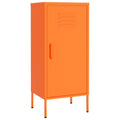 vidaXL Storage Cabinet Orange 16.7"x13.8"x40" Steel
