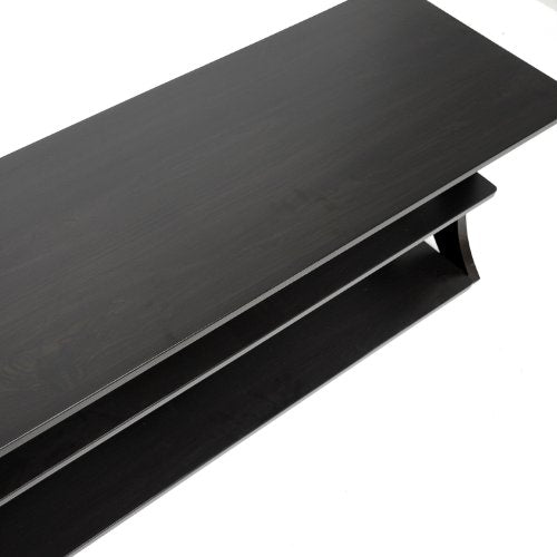 Baxton Studio Xavier Modern Tv Stand, Brown, 45.2Lx15.7Wx17.7H (Aa-Tv-9(Wenge)-Tvs)
