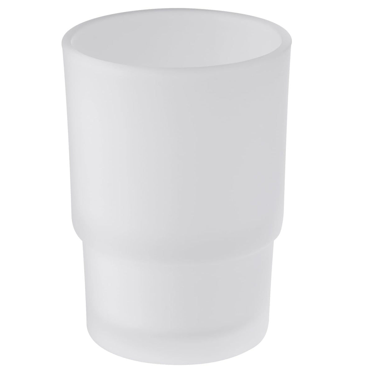 Tumbler Glass, Frosted Bathroom Rinsing Cup Replacement Tumbler for Aomasi Toothbrush Holder