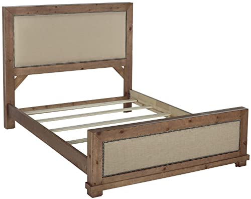 Progressive Furniture Willow Bedroom, King, Distressed Pine