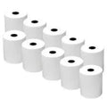 Thermal Credit Card Machine Paper For Verifone Vx520, 2 1/4' X 50' (10 Rolls)