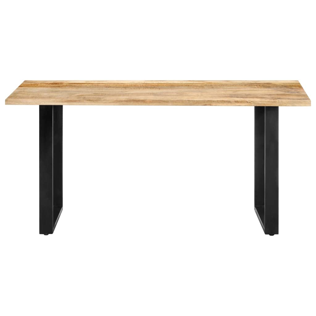 vidaXL Outdoor Teak Wood Dining Table - Thumbnail 5