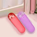 ONPRIX Plastic Toothbrush Toothpaste Travel Container Cases,Toothbrush Case Storage Box Holder With Hanger,Portable Spoon Fork S