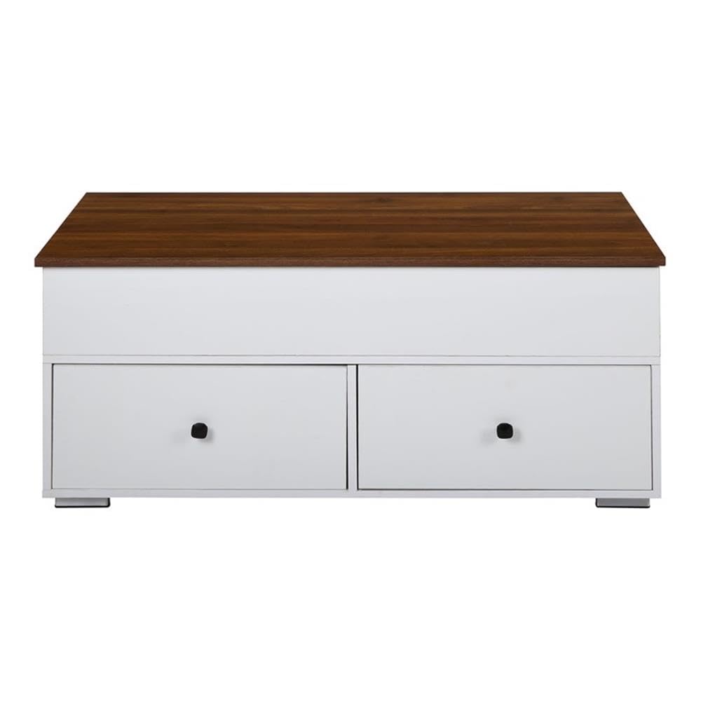 Acme Aafje 2-Drawer Wooden Coffee Table