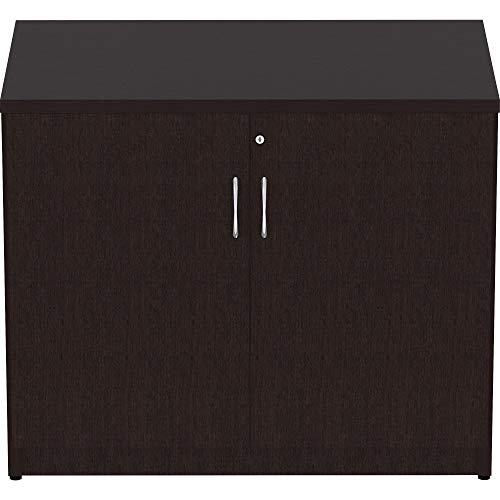 Lorell, LLR18226, Essentials Laminate 2-Door Storage Cabinet, 1 Each