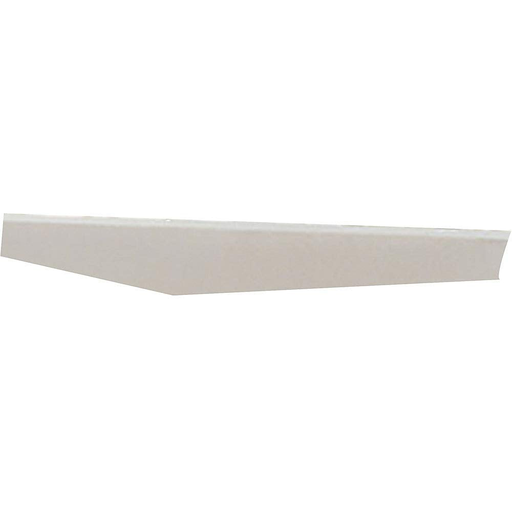 HON Verse Panel , 60"H x 24"W , Light Gray Finish , Gray Fabric