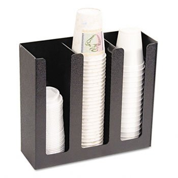 Vertiflex Cup Holder, 12-3/4W X 4-1/2D X 11-3/4D, Black (Case Of 2)