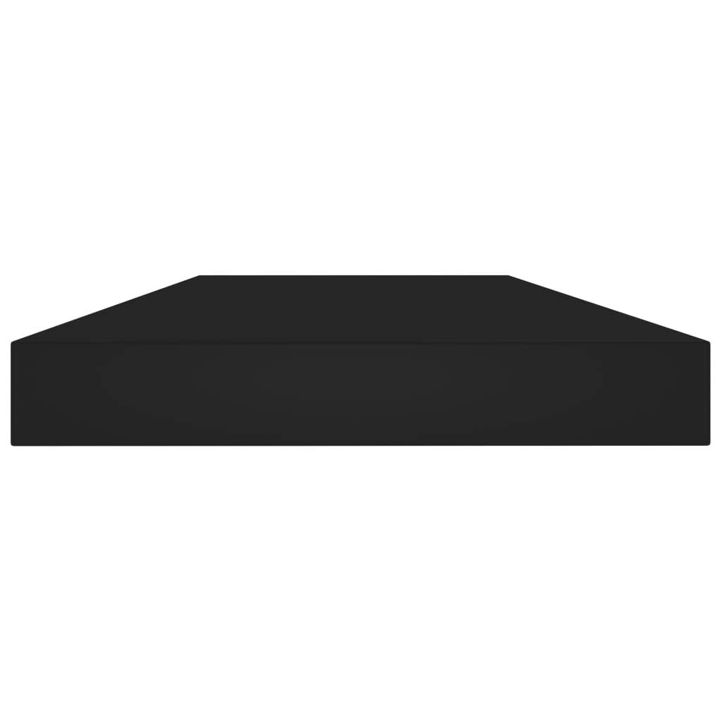 iFCOW Bookshelf Boards 8 pcs Black 15.7&quot;x3.9&quot;x0.6&quot; Chipboard