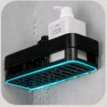 Uobicoz PfWall Mounted Bathroom Shelf Organiser No Drill Adhesive Plastic