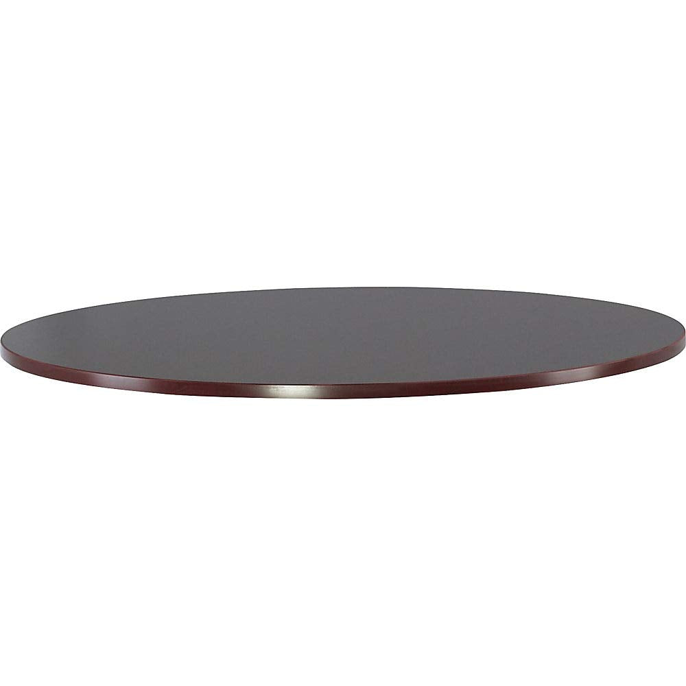 Lorell Wood Base For 42-Inch Or 48-Inch Table Tops, 24 By 24-Inch By 29-Inch, Mahogany