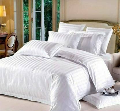 Elstone Home Solid King Comforter (Microfiber, White)