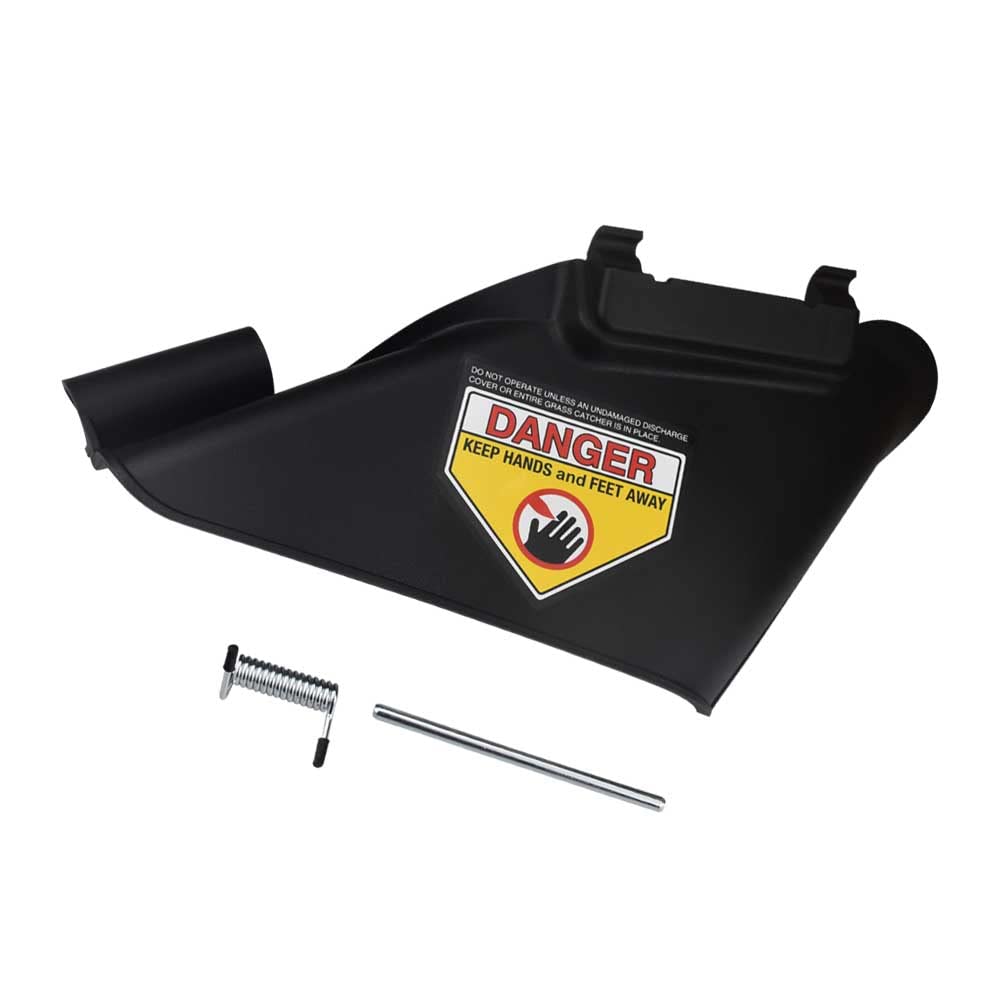 Kintle 731-07131 Side Discharge Chute Compatible With Troy-Built/Mtd/Craftsman Lawn Mower - Pin And Spring Are Included