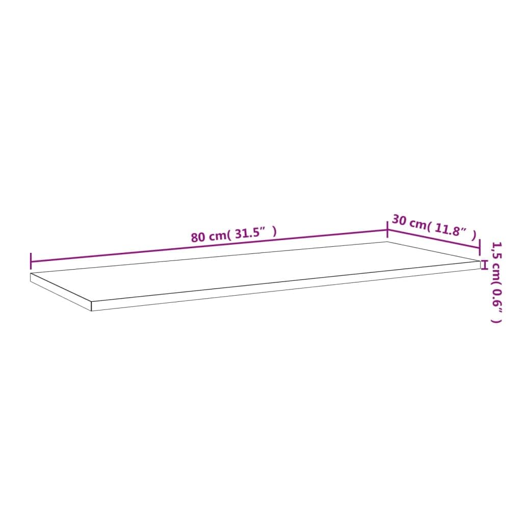 vidaXL High Gloss Black Bookshelf Boards, Engineered Wood, 31.5"x11.8"x0.6", Simple Design for Versatile Use, Set of 8