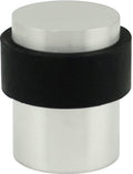 Inox Dsix02-32D Cylindrical Floor Mount Door Stop, Satin Stainless Steel