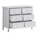 Acme Iolanda 6-Drawer Wooden Dresser in White