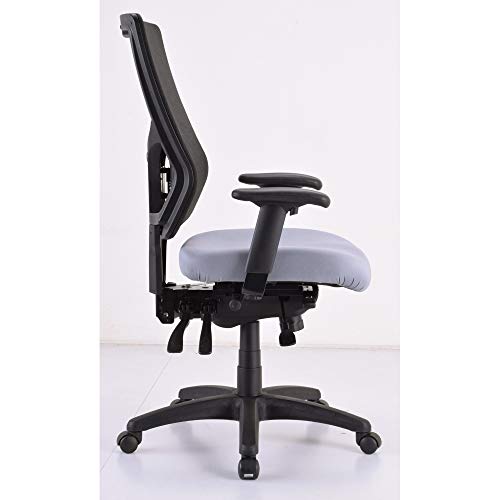 Lorell Llr62005 High/Mid-Back Padded Fabric Chair Seat Gray