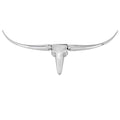 HomeRoots Decor 2-inch x 38-inch x 10-inch Buffed, Long Horn - Wall Bust