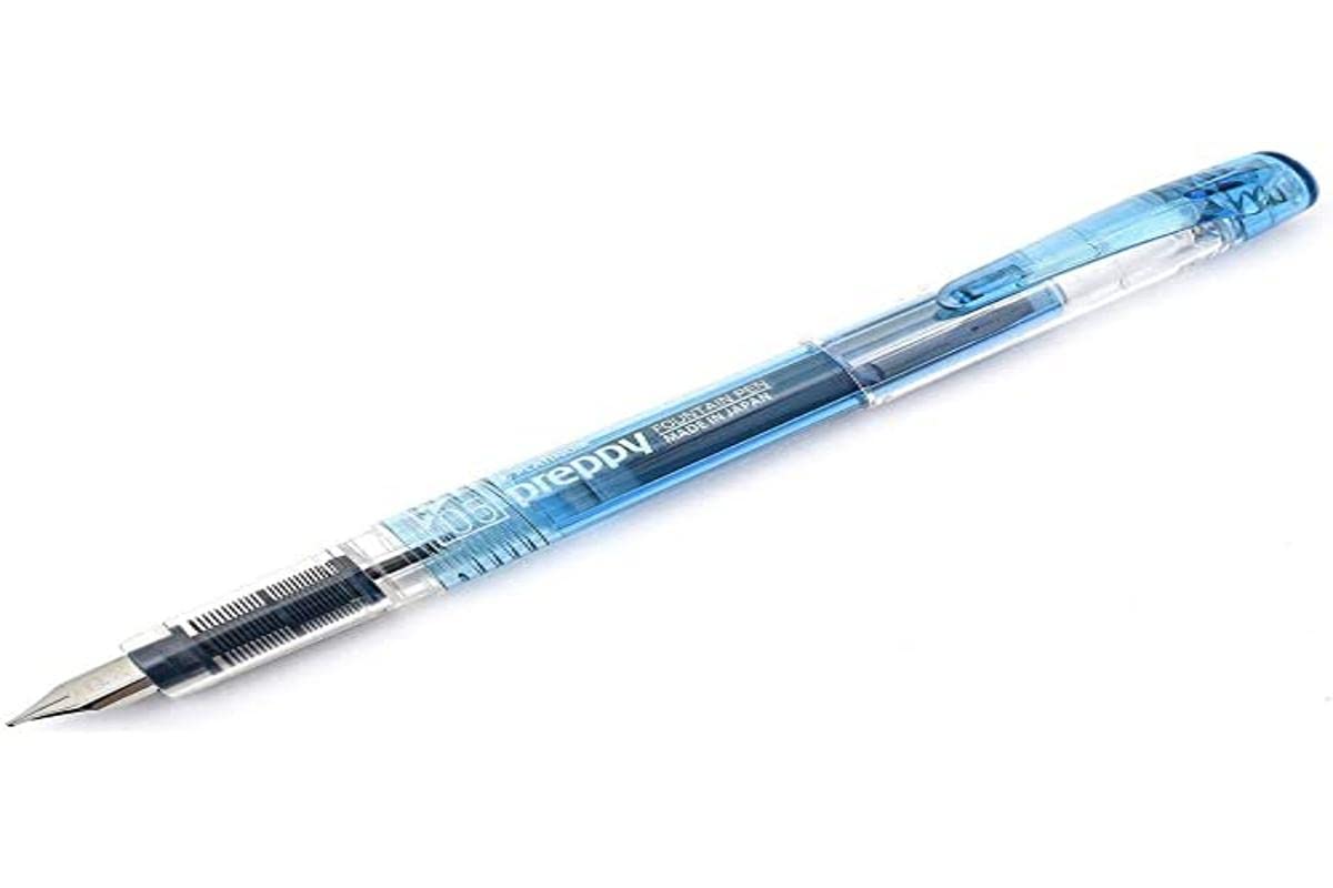 Platinum Fountain Pen, Preppy, Medium Nib, Blue Black (1716033.0)