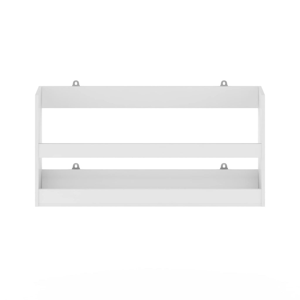 Furinno Hermite Multipurpose Wall Mounting Storage Shelf, White