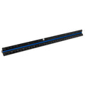 Wen Architect Scale Ruler, 12-Inch, Triangular, Aluminum With Laser-Etched Imperial Drafting Scales (Me333R)