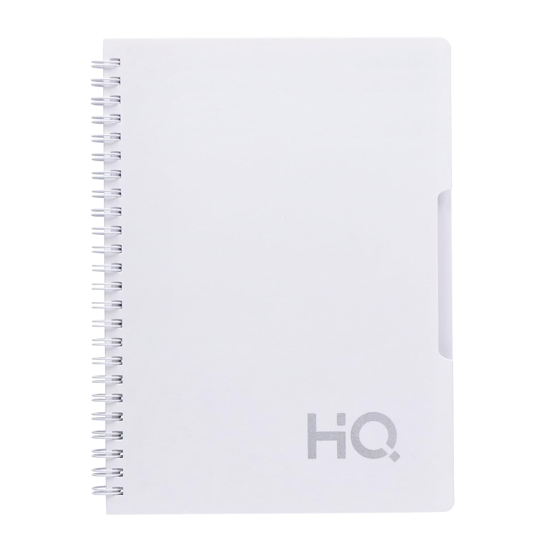 Youva Navneet Hq | 1 Subject Spiral Wiro Notebook For Personal And Office Use | Single Line | A5 Size - 21 Cm X 14.8 Cm | White 