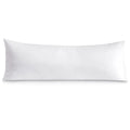 Body Pillowcase 20 X 72 Body Pillow Cover White Zipper Closer Set Of 1 Body Pillow Case Premium- 600 Thread Count Hotel Quality