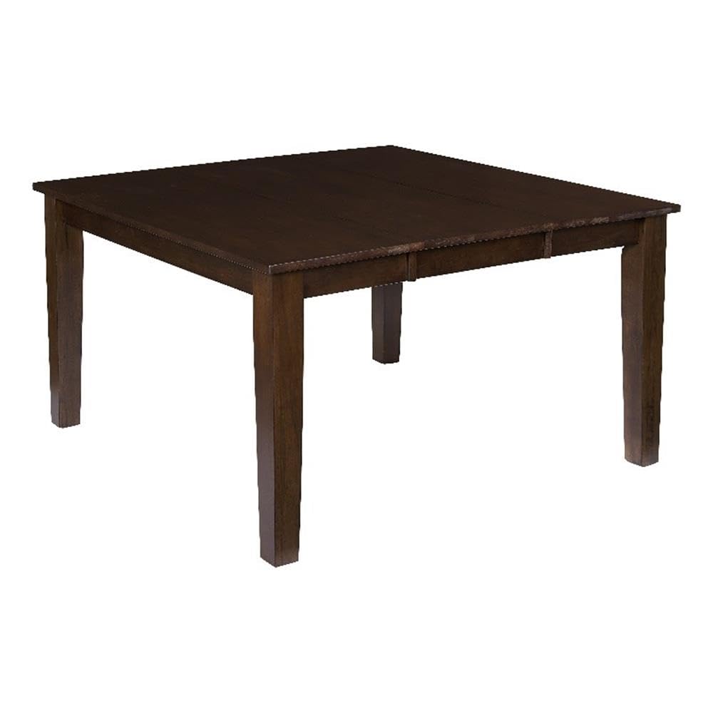 Progressive Furniture Kinston Dining Table, 36&quot; Leaf Extends To 54&quot; W X 54&quot; D X 30&quot; H, Espresso
