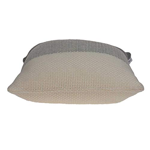 HomeRoots 100% Cotton Parkland Collection Evo Transitional Tan Pillow Cover